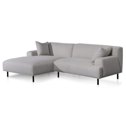Jasleen Left Chaise Sofa - Sterling Sand by Interior Secrets - AfterPay Available