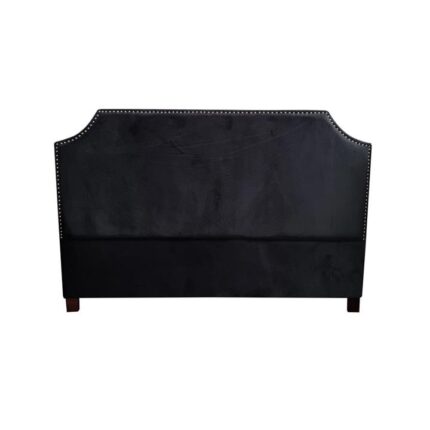Amadeus Fabric Bed Head Queen Size - Black