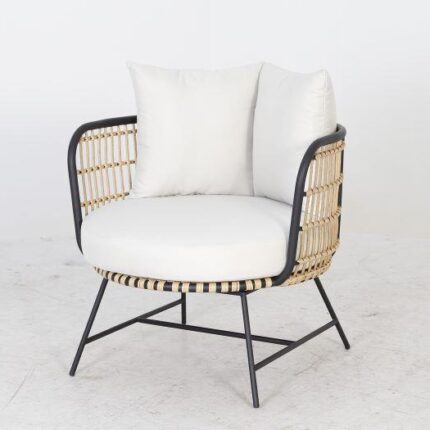 Arden Bamboo Wicker Outdoor Armchair | Shop Online or Instore | B2C Furniture