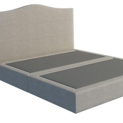 Artisan custom bed with choice of standard base