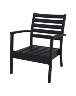 Aurora Indoor / Outdoor Armchair - Black by Interior Secrets - AfterPay Available