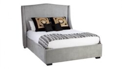 Balmoral custom upholstered bed with choice of standard base