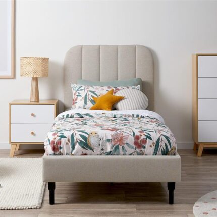 Belinda Single Bed - Natural