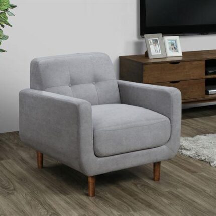 Bella Occasional Chair | Armchair | Breathable Grey Fabric | Shop Online or Instore | B2C Furniture