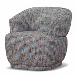 Brooke Fabric Armchair - Multicolour by Interior Secrets - AfterPay Available