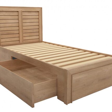 Cambridge custom kids timber storage bed frame