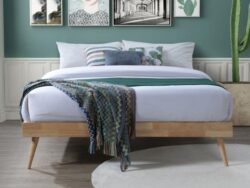 Franki Double Hardwood Bed Base | Natural | Shop Online or Instore | B2C Furniture