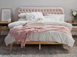 Halo Hardwood Double Size Bed Frame | Shop Online or Instore | B2C Furniture
