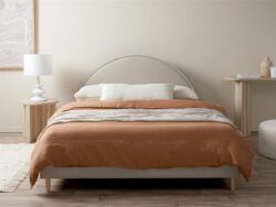 Imogen Queen Bed - Natural