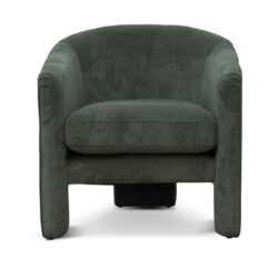 Jerrod Fabric Armchair - Olive Green by Interior Secrets - AfterPay Available