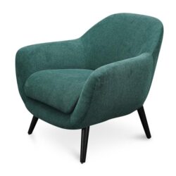 Lorene Fabric Armchair - Green by Interior Secrets - AfterPay Available