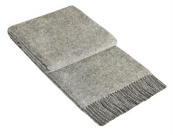 Melanie 100% Wool Throw Rug - Melange Grey by Interior Secrets - AfterPay Available