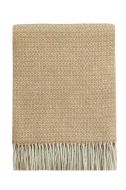 Mulberi Littano Merino Wool Blend Throw - Latte by Interior Secrets - AfterPay Available