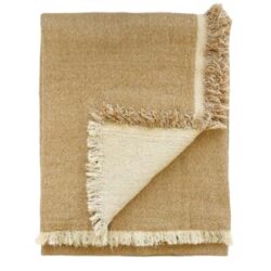 Mulberi Papyrus Throw - Mustard by Interior Secrets - AfterPay Available