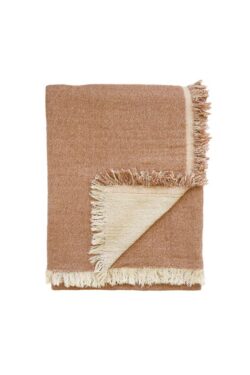 Mulberi Papyrus Throw - Rust by Interior Secrets - AfterPay Available