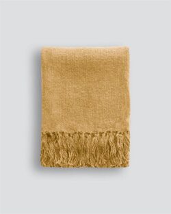 Mulberi Serenade Throw - Butterscotch by Interior Secrets - AfterPay Available