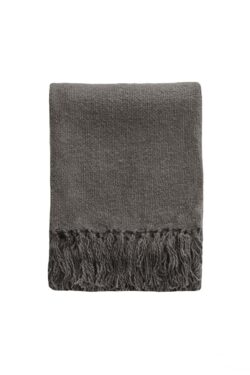 Mulberi Serenade Throw - Charcoal by Interior Secrets - AfterPay Available