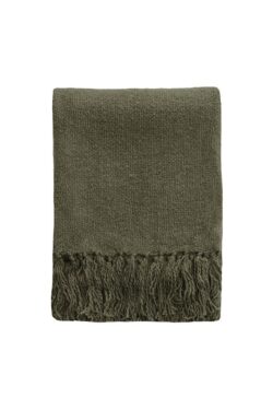 Mulberi Serenade Throw - Olive by Interior Secrets - AfterPay Available