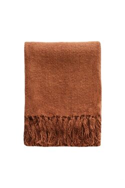 Mulberi Serenade Throw - Rust by Interior Secrets - AfterPay Available