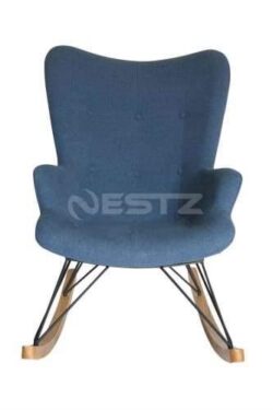 Replica Grant Featherston Lounge Rocking Chair - Blue