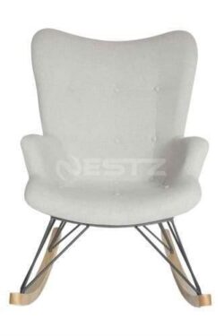 Replica Grant Featherston Lounge Rocking Chair - Light Grey