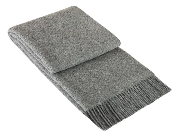 Sora Wool Blend Throw Rug - Grey by Interior Secrets - AfterPay Available