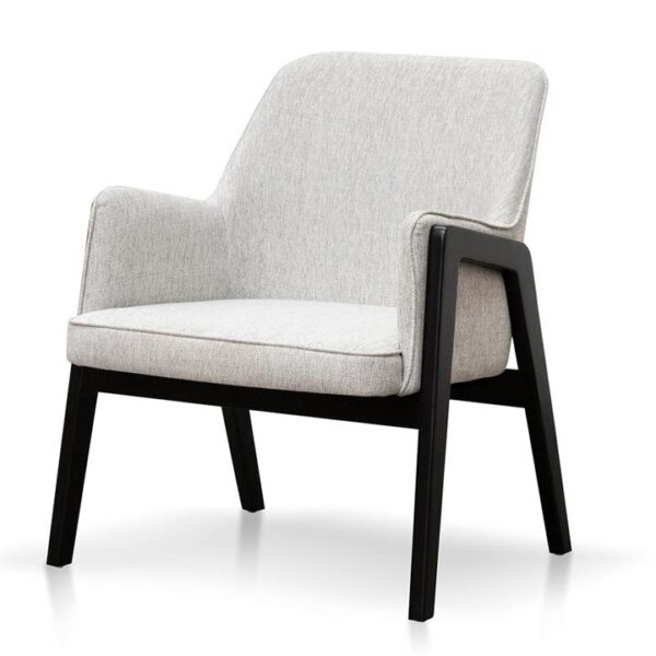 Trent Fabric Lounge Chair - Silver Grey by Interior Secrets - AfterPay Available