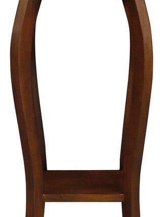 1 Drawer Cabriol Leg Plant Stand (Mahogany)