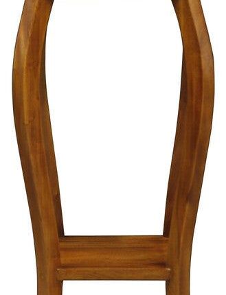 1 Drawer cabriol Leg Plant Stand (Light Pecan)