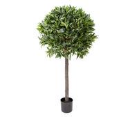 125Cm Bay Leaf Topiary Artificial Plant Green Large