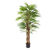 140Cm Rhapis Artificial Palm Tree Plant Green Medium
