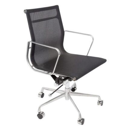 Agency Mesh Boardroom Office Chair - Black by Interior Secrets - AfterPay Available