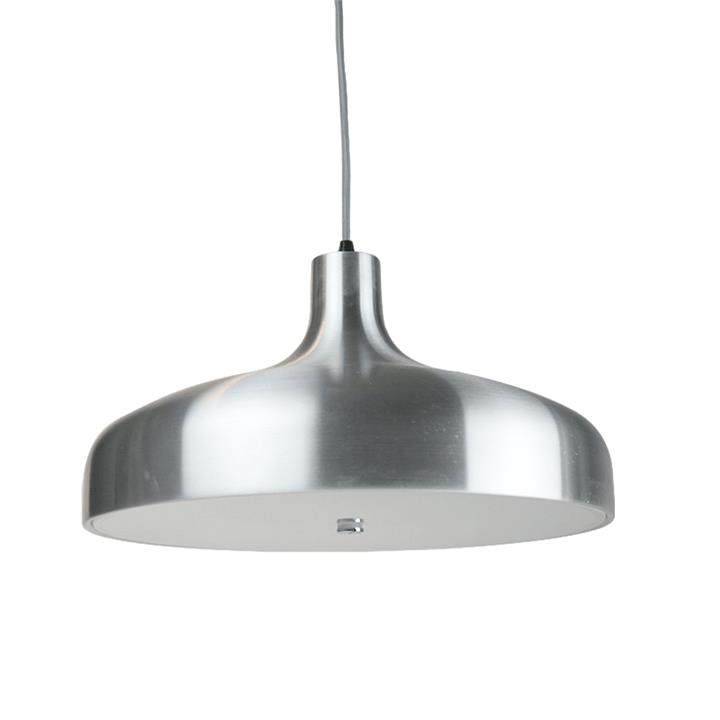 Ariella Classic Elegant Cord Drop Dome Pendant Light Lamp - Aluminium