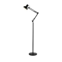 Bonnie Modern Elegant Free Standing Reading Light Floor Lamp - Black