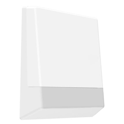 Boris Bulkhead Wall Light Lamp 12W Rectangular 3000K Letterbox White