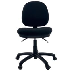 CITY Medium Back AFRDI Office Task Computer Chair - Black