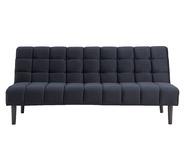 Chester 3 Seater Sofa Bed Black