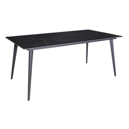 Cosmo Modern Ceramic Kitchen Dining Table 180cm - Shakespeare Black