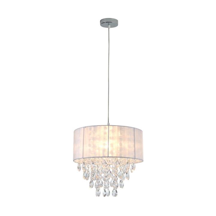 Dahlia Modern Elegant Pendant Lamp Chandelier Ceiling Light - White