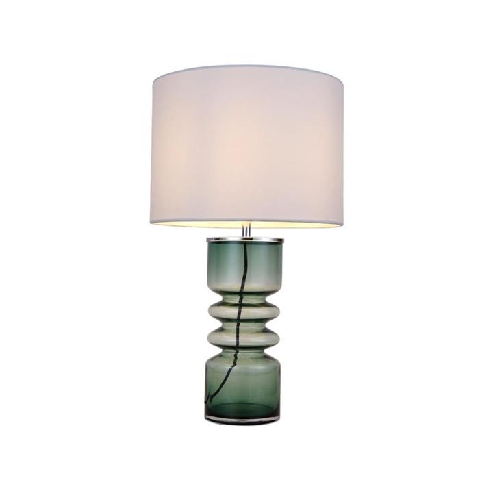 Duchy Modern Elegant Table Lamp Desk Light - Green & White