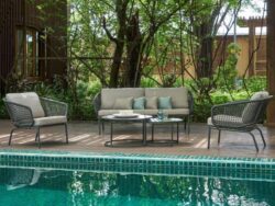 Eagle 3PCE Recycled Wicker Outdoor Lounge Set | Shop Online or Instore | B2C Furniture