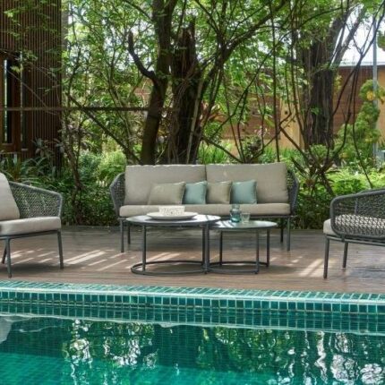 Eagle 3PCE Recycled Wicker Outdoor Lounge Set | Shop Online or Instore | B2C Furniture