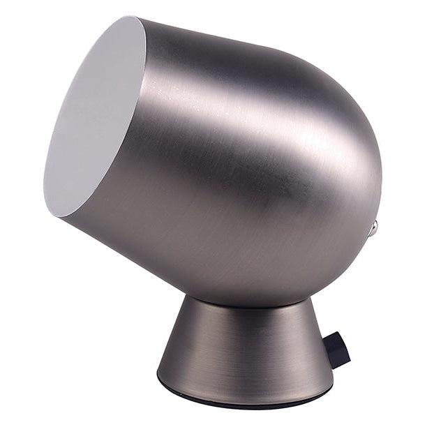Flor Table Lamp SES Silver Ellipse Fixed Touch
