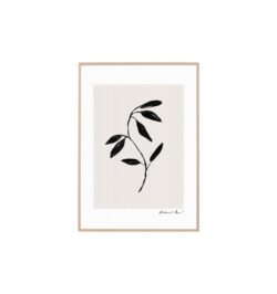 Floral Muse I Wall Art Print - Natural by Interior Secrets - AfterPay Available