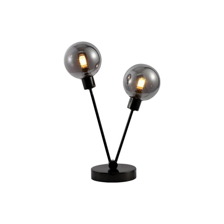 Gordon Modern Elegant Table Lamp Desk Light - Black Chrome