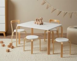 Hudson Kids Table and 4 Seats Package