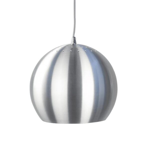 Itzel Modern Spherical Cord Drop Metal Pendant Light Lamp - Aluminium