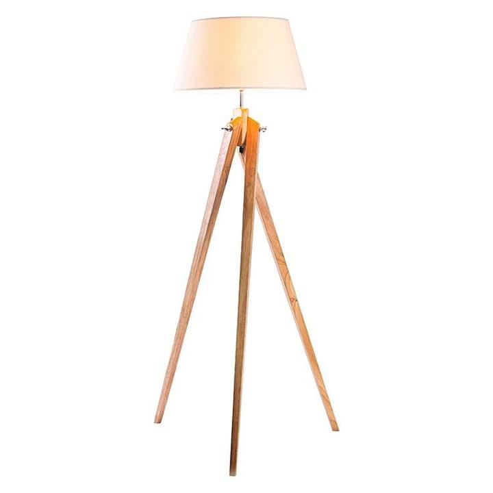 Izu Tripod Floor Lamp White - Natural by Interior Secrets - AfterPay Available