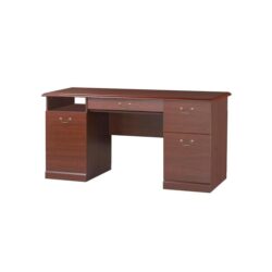 Kerney Executive Manager Home Office Computer Working Desk - Cherry
