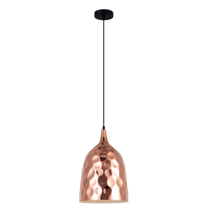 Kiera Classic Pendant Lamp Light Interior ES Copper Plated Ellipse
